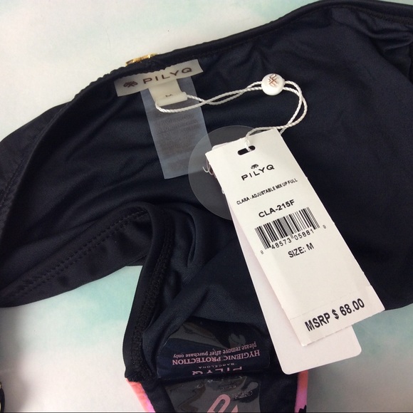 New PilyQ Clara Adjustable Bikini Bottoms - Picture 4 of 5